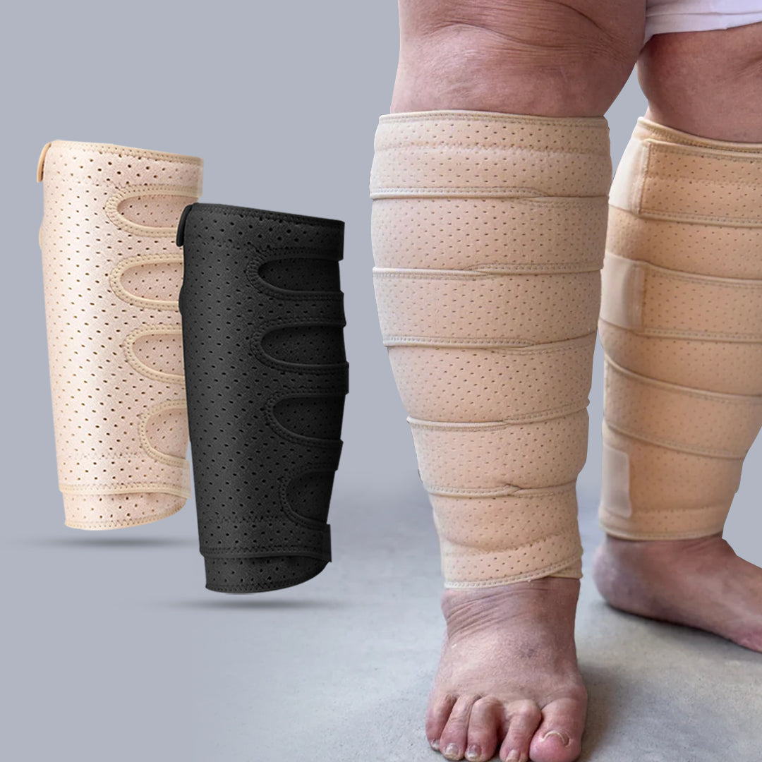 FlexWrap™ - The NEW Advanced Lymphatic Compression Technology for Big, Swollen Calves (1 wrap)